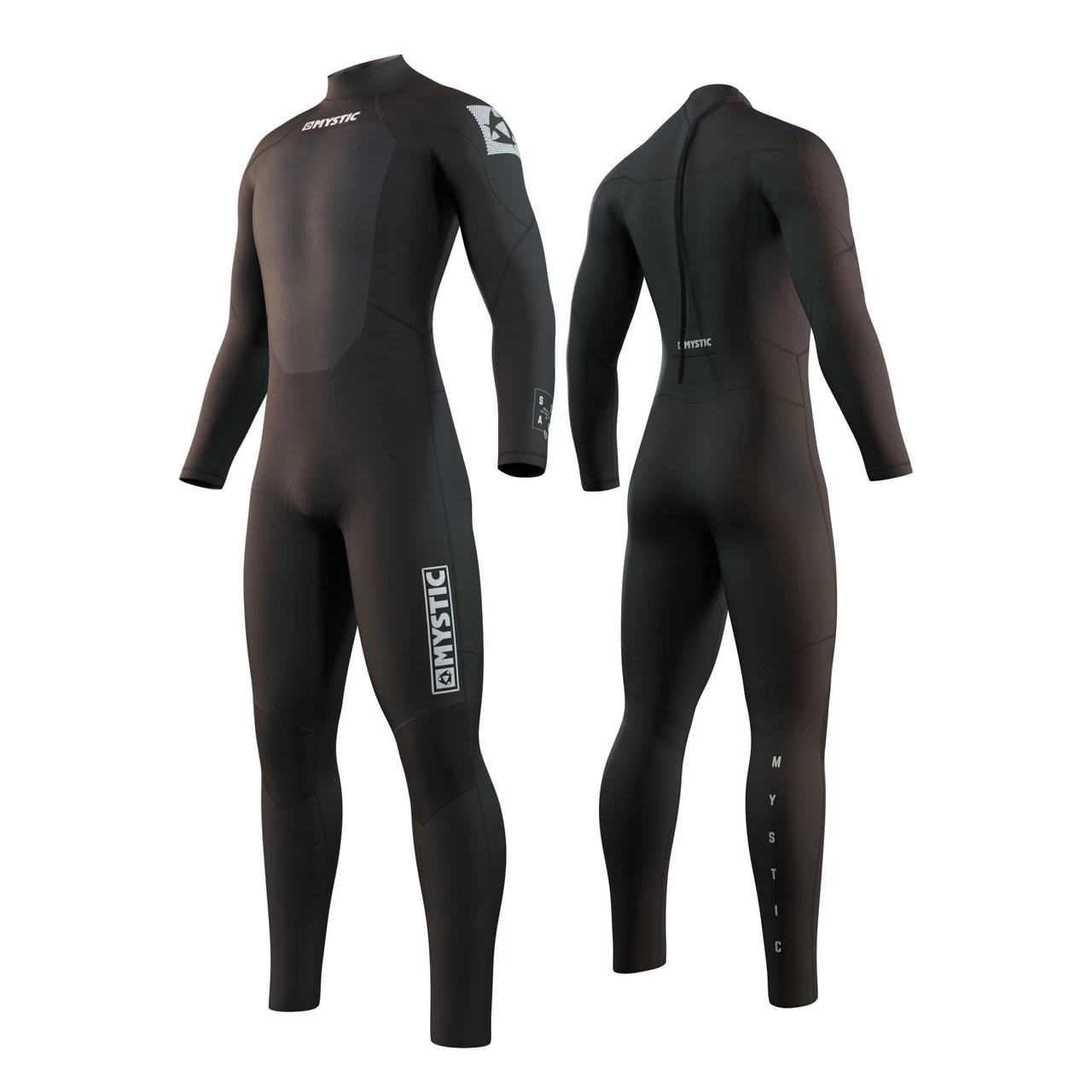 2021 Mystic Star 5/3 Full BZ Wetsuit - Black 3 2021 Mystic Star 5/3 Full BZ Wetsuit - Black