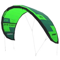 2022 Slingshot Machine V1 Kiteboarding Kite -Surfing Gear Shop Slingshot 2022 Machine V1 Kiteboarding Kite Angle Green 1280px 55969.1633702740