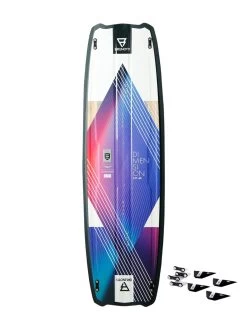 Brunotti Dimension Kiteboard Complete W/ Straps -Surfing Gear Shop dimension front 08174.1671651274