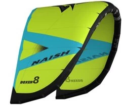 2023 Naish S27 Boxer Kiteboarding Kite -Surfing Gear Shop s27 boxer angle yellow 24054.1664376027